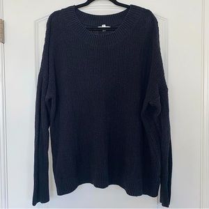 Black Knit Sweater